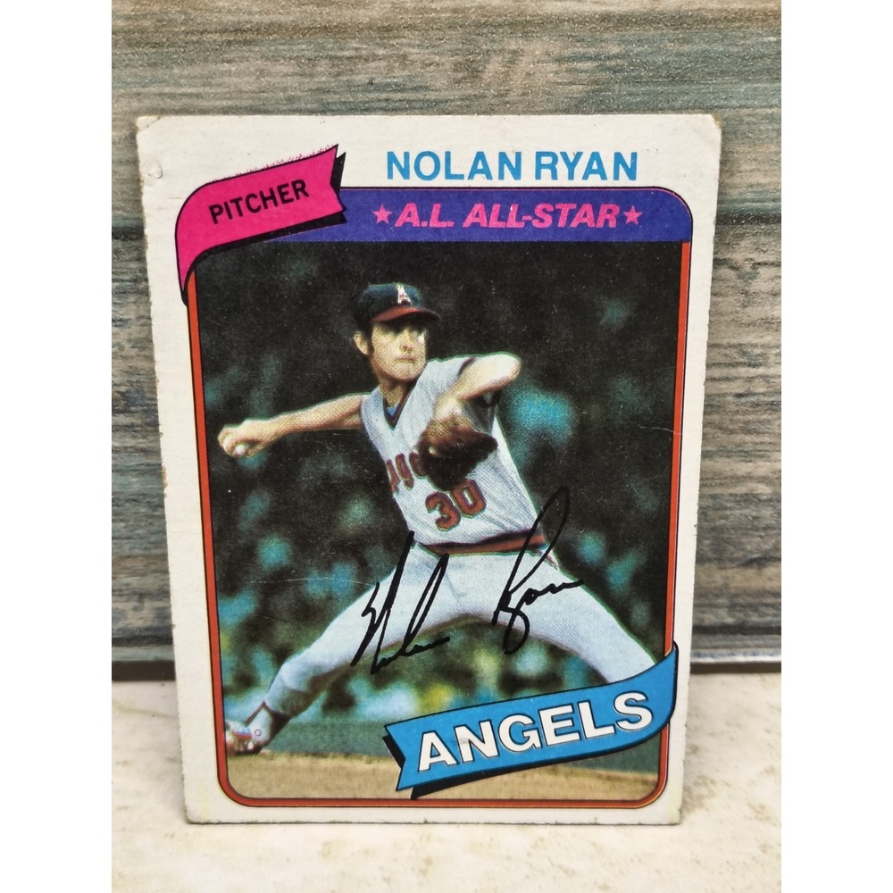 1980 Topps - Nolan Ryan #580‎